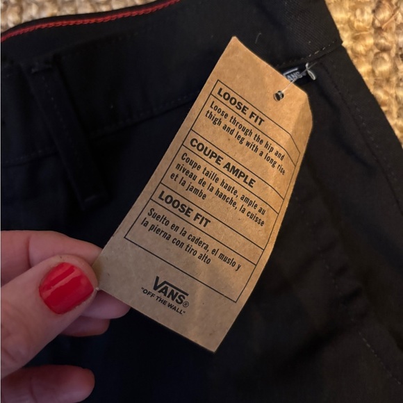 Vans Black Cargo Pants with Classic Fit - Picture 3 of 4